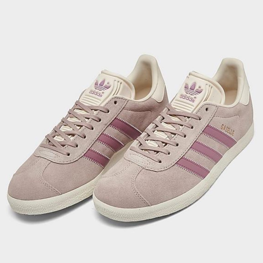 Adidas Women's Pink Suede Sneakers